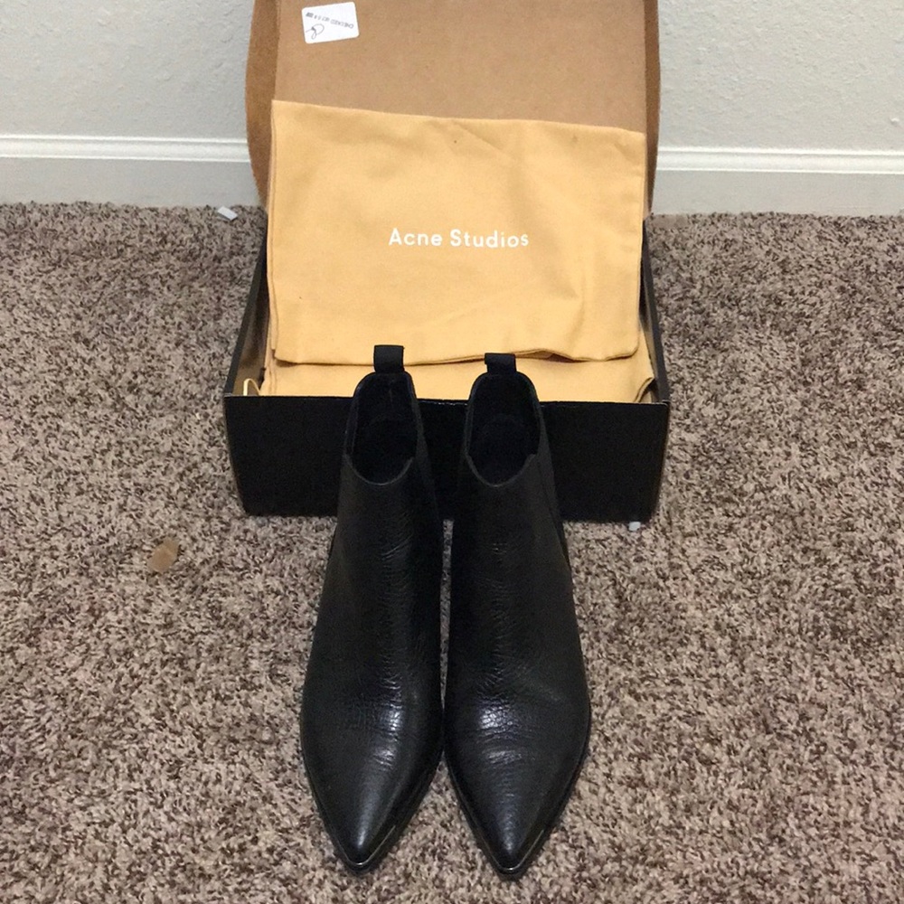 Acne Studios Chelsea boots black